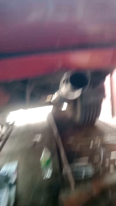 Free flow muffler HKS copy edcel works stainless 304