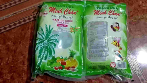 Mua 4 tặng 1 thạch dừa Minh Châu gói 500g