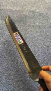 Alat Pembersih Rumput Babat/ Pisau Pembersih Rumput / Babat Mata 1 Per Baja Asli Siap Pakai