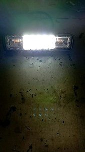 LAMPU TEMBAK LED PUTIH  SENJA KUNING