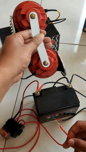 Klakson Keong Bass Stereo OKD Double Keong 12 Volt plus Relay Klakson Motor dan Mobil