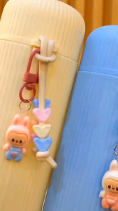 BOTOL TERMOS LABUBU MACARON INCLUDE BOX