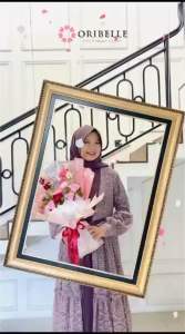 BY STUSSSY-Allaya Dress Brukat Anak Perempuan Terbaru Lebaran Crinkle Mix Brokat Malika Gamis Anak Perempuan Usia 8-13 Tahun Baju Gamis Anak Kekinian