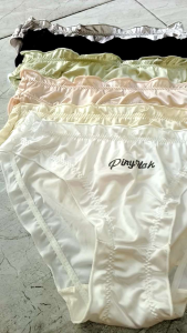 C02 Celana dalam wanita full satin mengkilap shiny licin