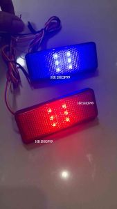 Lampu Stop Rem Mata Kucing Kotak DC 12V Universal Motor