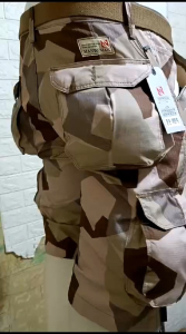 Celana Loreng Kargo: Bahan Katun Nyaman & Desain Kargo Kasual