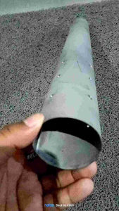 Sarbor Saringan Knalpot Bor Boran Engker Inlet 38 Out 50 Lubang 4x3 Panjang 40 Cm