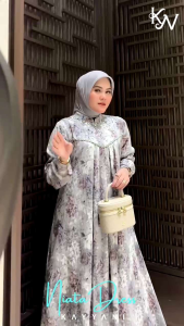 NIDSATA KAYYANI DRESS GAMIS MODE TERBARU TERLARIS BEST SELLER 100%ASLI REAL