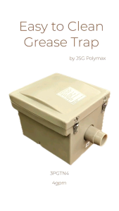 Grease Trap Basket for Kitchen Sink Strainer 4 gpm Iwas Bara sa Lababo