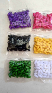 6x12mm Acrylic Rice Beads(15g)