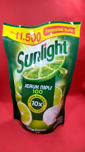 Sunlight Refill Lime 635ml Indonesia Pack