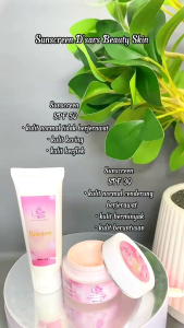 DSARS SUNSCREEN SPF 50 BPOM AUTOGLOWING+MERAWAT WITH NIACINAMIDE (FREE 2PCS SHEETMASK)