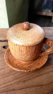 Cangkir Kayu Aesthetic & Perlengkapan Dapur Cantik