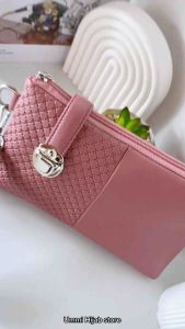 Tiara dompet wanita panjang muat hp dompet simpel dompet cantik dompet murah berkwalitas