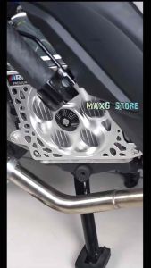 Honda ADV150 Vario150 Vario125 Radiator Cover CNC Spinner Radiator Cover Kipas Coolant Cover ADV Vario Air Filter CVT Max6 Store