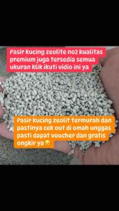PASIR KUCING ZEOLIT NOMOR 2 1KG