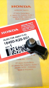 Injector injektor k25 original beat fi beat pop vario 110 fi revo fi blade fi Supra x 125 fi pnp injector K25 Hole 6 for motor Honda Vario original