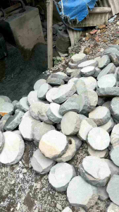 cobek asli batu 100% di jamin asli 28 cm