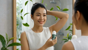 Lăn Khử Mùi Trà Trắng OLEAF | White Tea Deodorant Roll-On 50g