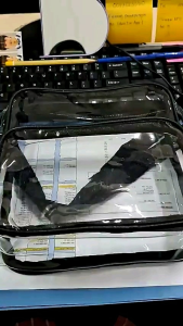 Tas Pvc Kantong Depan Dilenkapi lubang Kabel Usb Tas Kerja Tas kurir