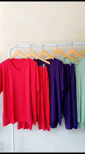 Setelan Wanita Superjumbo Adem Ld.130cm Melar Sampai 160cm
