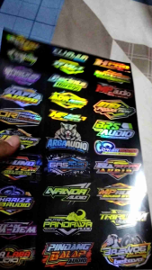 STIKER KATA KATA | STIKER ANTI AIR | STIKER HOLOGRAM
