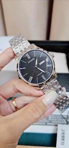 ĐỒNG HỒ NAM CHÍNH HÃNG Citizen NH8350-59E Automatic Black Dial Silver Stainless Steel For Men Classic