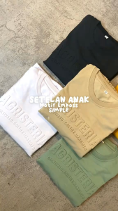 Set Aston Kekinian Setelan Baju anak Korea Fashion Anak Laki Laki Murah Kids Set Baju anak terbaru