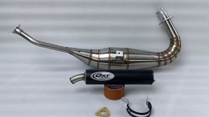 Kualitas Knalpot 2 Tak Ninja RR: Stainless Non Cobra Black Series Original & Racing Super Garing