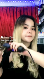 Catokan Rambut Ceramic Heating Plate: Pelurus Rambut Kemei KM-329 - Black