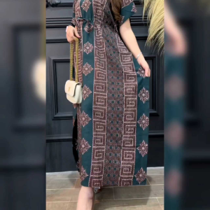 Daster lowo terbaru motif rentesan terlaris rayon adem tebal tali serut dada BB 50-100kg