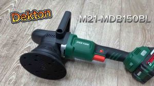 Máy đánh bóng Pin 21V Dekton M21-MBD150BL Bruhless máy đánh bóng lệch tâm Pin 6 cấp chỉnh tốc