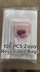 ZIP LOCKS/ ZIPPY 100 pcs - AFFORDABLE AND GOOD QUALITY