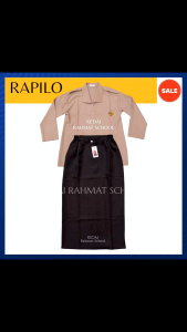 Setelan Seragam Baju Rok Pramuka Bahan Rapilo Wanita Perempuan SMA SMK Guru Pembina Penegak Merk Martin