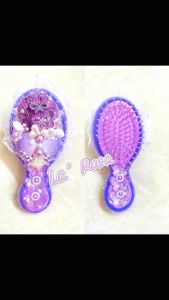 La Rosa Lược Khí Vỏ Sò Handmade / Di Động / Nhỏ Gọn / Sang Trọng /