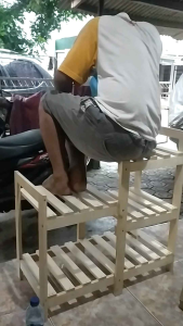 rak kayu  real pick meja / rak dispenser galon serbaguna multifungsi dari kayu kokoh harga murah Magicom bisa cod ukuran 75x35x70