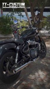 เลือกเท่าที่ดี: Super Meteor 650 สูงสุด ซูเปอร์เมทิออร์ 650 ท่อทรงคอปเปอร์ ไม่ต้องแปลง ไอเสียสแตนเลส