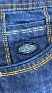 Celana Panjang Pria Ceviro Denim Model Kantong Zipper (Resleting) Kualitas Premium
