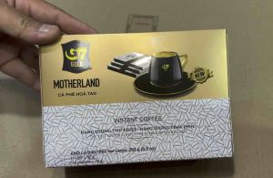 Cà phê sữa G7 GOLD MOTHERLAND Trung Nguyên( Hộp 14 gói)