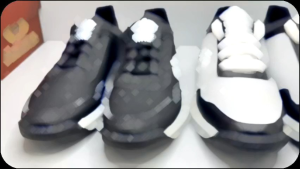 ARKENS-141 Sepatu Sneakers Anak/Remaja Sepatu Sekolah Anak Hitam Putih 33-40