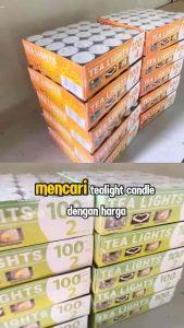 Tealight Candle White 50pcs/100pcs x 16pack /Lilin/ Tea Light/ Bulk Purchase (2hours4 hours6 hours8 hours+/-)