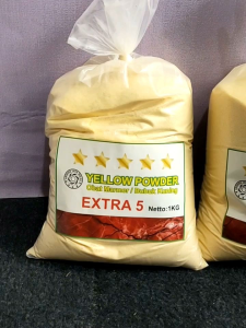 Yellow Powder Extra 5 Italy Serbuk Kuning Pengkilap Marmer Granit - 1kg