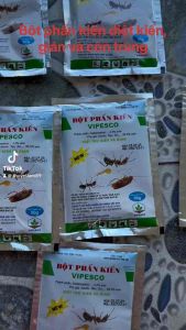 1 GÓI BỘT PHẤN KIẾN VIPESCO DIỆT KIẾN VÀ CÔN TRÙNG