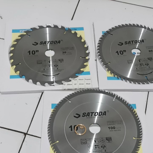 Mata Gergaji Kayu Bulat 10 Inch Belah dan Potong Kayu Premium Japan