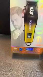 ปัตตาเลี่ยนไร้สายชาร์จไฟรุ่นKM-709Aสีน้ำเงิน