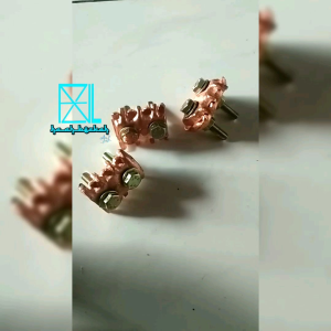 Klem Kuku Macan Sisir BC 50mm Isolator Kabel Penangkal Anti Petir Grounding Rod Clamp Rod Grounding Clam Ground Rod Clem Tebal