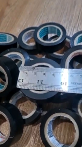 OBRAL MURAH isi 20pcs isolasi solasi selotip nitto warna original "3/4 18mm x 7 & 12 meter pembungkus kabel listrik