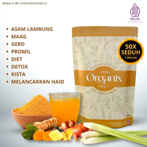 Ramuan ORGANIX Herbal Untuk Maag Gerd Asam Lambung Promil Diet Ramuan Cinta Organik