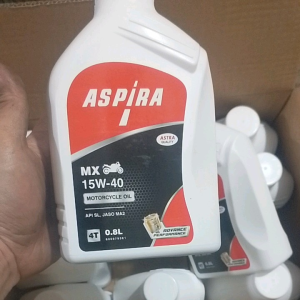 OLI ASPIRA 15W-40/ORIGINAL API SL.JASO BUAT MOTOR BEBEK