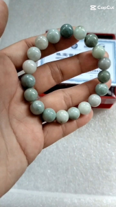 GELANG GIOK NATURAL BURMA JADE  TIPE A+ BERSERTIFIKAT PRIA & WANITA